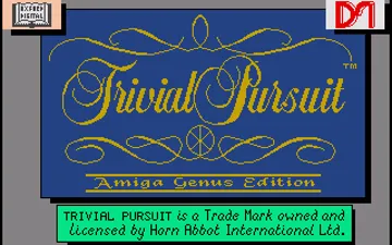 Trivial Pursuit screen shot title